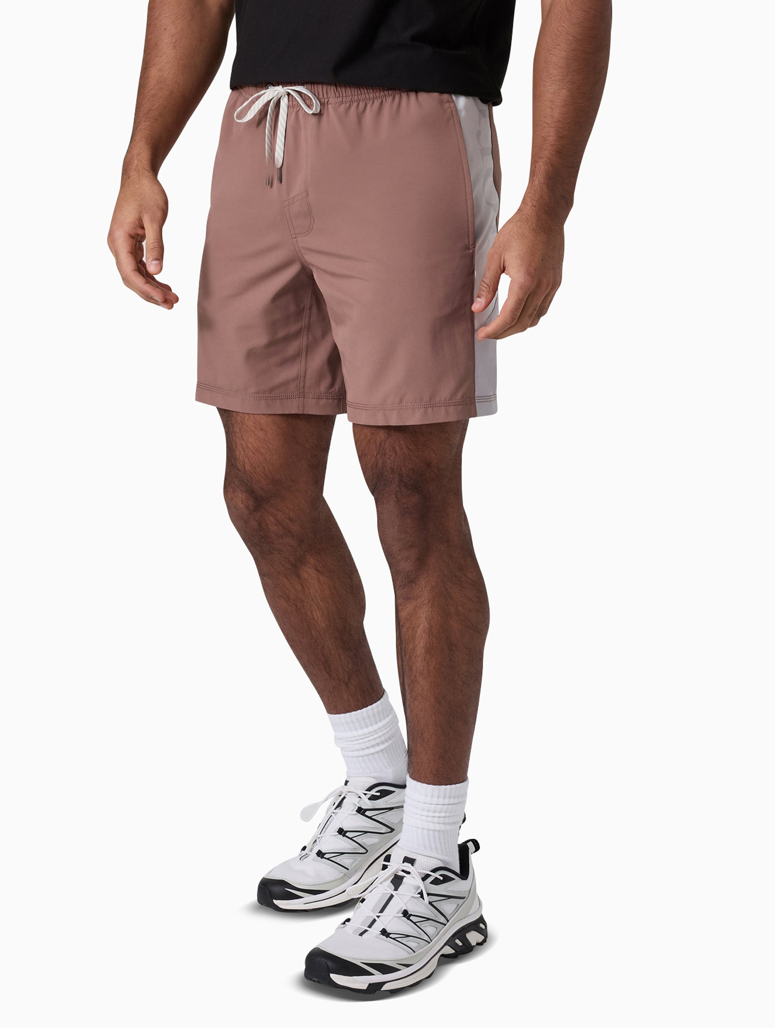 Voolys Men’s Classic Sedona Brown 7 Inch Training Shorts 1