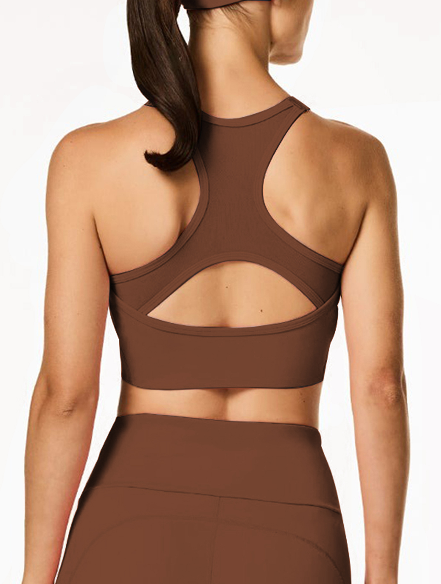 Voolys Women's Bra Zip Top 2