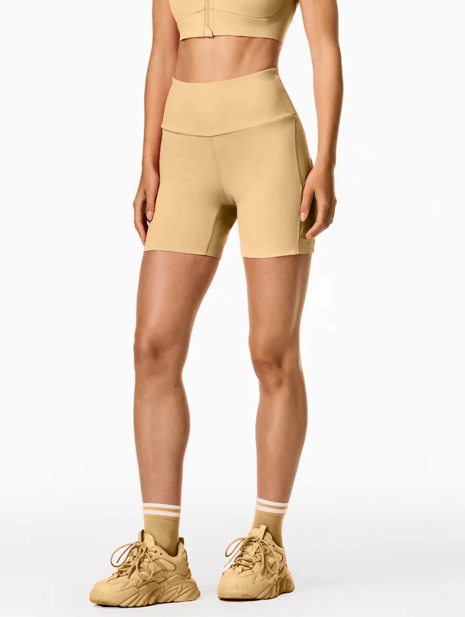 Voolys Women's Powerstretch Short Leggings1